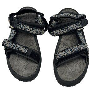Teva Womens Sport Sandals Size 9 Black Aztec Slingback Outdoor Casual Comfort